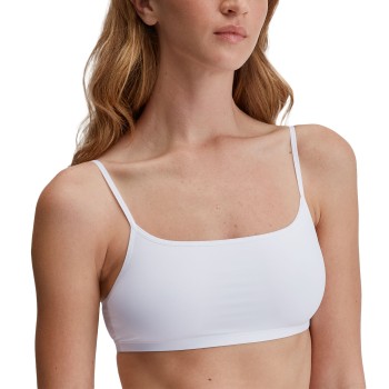 Calida BH Sleek Skin Bustier Hvid Small Dame