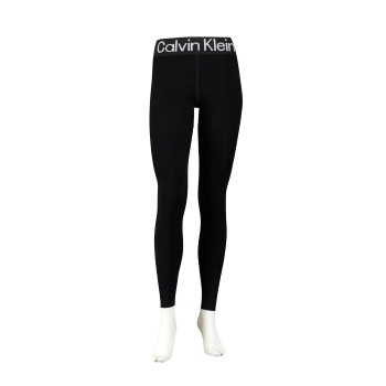 Calvin Klein Logo Waistband Legging Sort Medium Dame