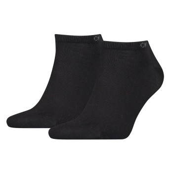 Calvin Klein Strømper 2P Men Sneaker Socks Sort Str 43/46 Herre