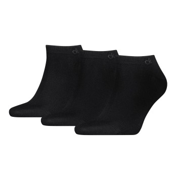 Calvin Klein Strømper 3P Sneaker Socks For Men Sort Str 39/42 Herre