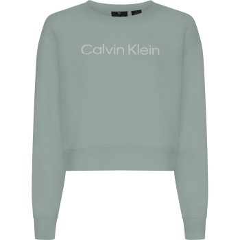 Calvin Klein Sport Essentials PW Pullover Sweater Blå bomuld Small Dame