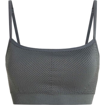 Calvin Klein BH Sport Seamless Medium Impact Bra Grøn polyester Medium Dame
