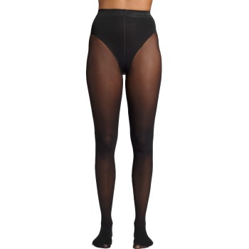 Calvin Klein Strømpebukser Tight French Cut Shaper 40 DN Sort Medium Dame