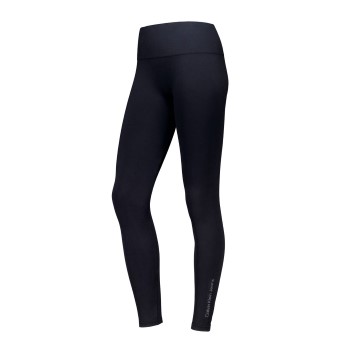 Calvin Klein Women Plain Legging Sort polyamid X-Large Dame