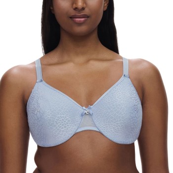 Chantelle BH C Magnifique Underwired Bra Lyseblå m Møns E 70 Dame