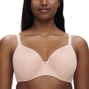 Chantelle BH Comfort Chic Back Smoothing T-Shirt Bra Lyserosa D 80 Dame