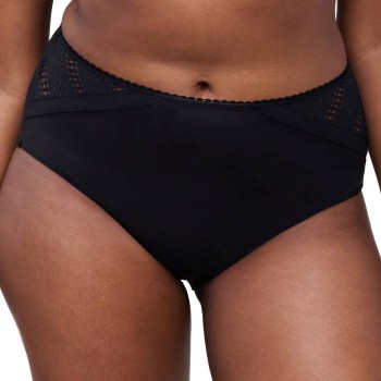 Chantelle Trusser EasyFeel High-Waisted Support Full Brief Sort nylon 42 Dame