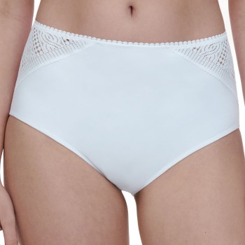 Chantelle Trusser EasyFeel High-Waisted Support Full Brief Hvid nylon 40 Dame
