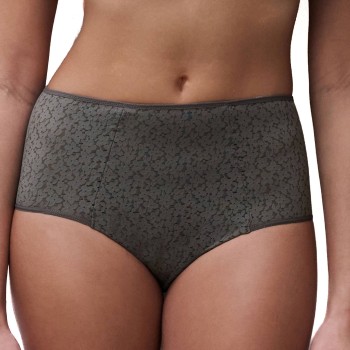 Chantelle Trusser EasyFeel Norah High Waist Brief Mørkgrå  nylon 46 Dame
