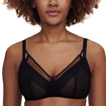 Chantelle BH Pulp Wirefree Support Bra Sort F 70 Dame