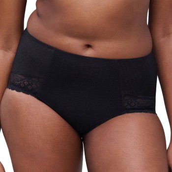 Chantelle Trusser Sublime High Waist Brief Sort 50 Dame