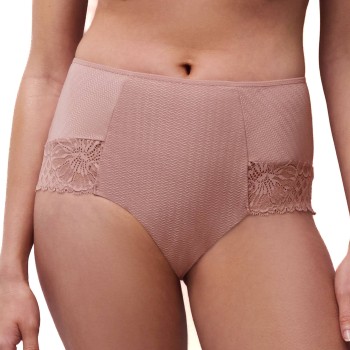 Chantelle Trusser Sublime High Waist Brief Gammelrosa 38 Dame