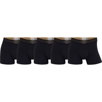 CR7 Cristiano Ronaldo 5P Cotton Trunks Sort/Guld bomuld XX-Large Herre