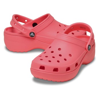 Crocs Classic Platform Clog Hindbærrød US W10 (EU 41-42) Dame