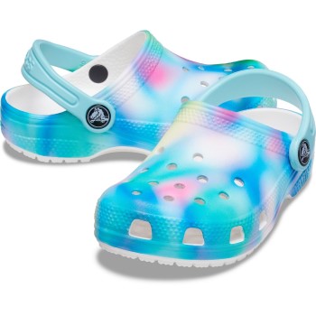 Crocs Classic Solarized Clog Toddler Turkise US C6 (EU 22-23) Barn