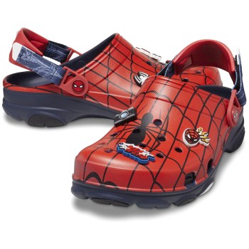 Crocs Spider-Man All Terrain Clog Kids Marineblå US J1 (EU 32-33) Barn