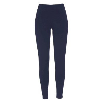 Damella Bamboo Leggings Marineblå Bambus Large Dame