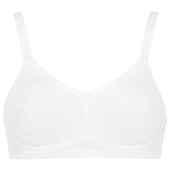 Damella BH Carla Soft Bra Hvid polyester E 100 Dame