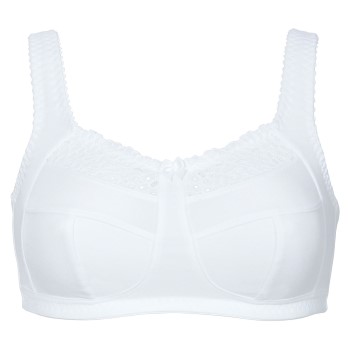 Damella BH Classic Full Support Soft Bra Hvid F 95 Dame