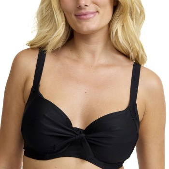 Damella Goldie Underwire Bikini Bra Sort F 48 Dame