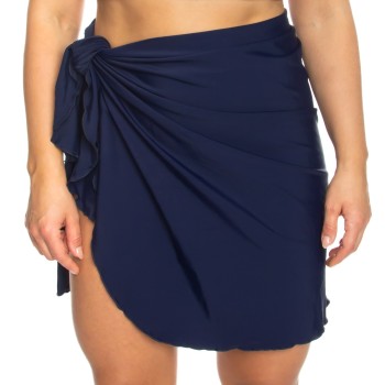 Damella Greta Basic Sarong Marineblå One Size Dame