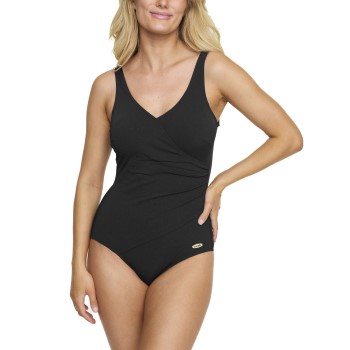 Damella Julia Chlorine Resistant Swimsuit Sort polyamid 50 Dame