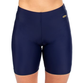 Damella Meg Basic Long Bikini Boxer Marineblå 46 Dame