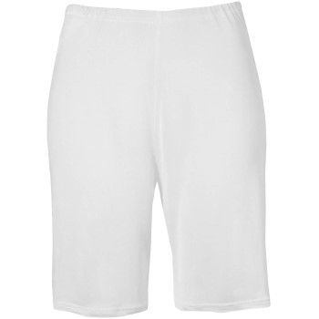 Damella Microfiber Waist Slip Shorts Hvid viskose 54 Dame