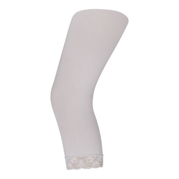 Decoy Capri Lace 60 den 3D Hvid polyamid XX-Large Dame