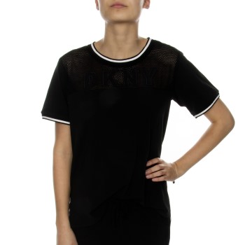 DKNY Spell It Out SS Tee Sort X-Small Dame
