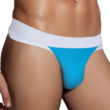 Doreanse Men Sexy String 1258 Hvid/Blå Medium Herre