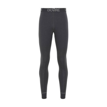 Dovre Organic Wool Long Johns Grå merinould Medium Herre
