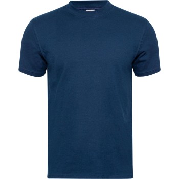 Dovre T-shirts Marineblå økologisk bomuld Medium Herre