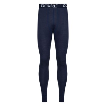 Dovre Wool Long Johns Single Marineblå uld XX-Large Herre