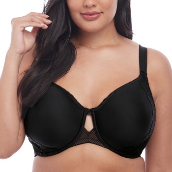 Elomi BH Charley Spacer T-Shirt Bra Sort F 105 Dame