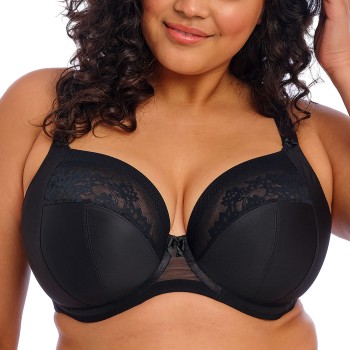 Elomi BH Nerina Underwire Plunge Bra Sort L 70 Dame