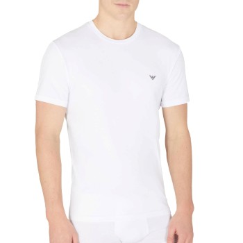 Emporio Armani Armani Cotton T-shirt Hvid bomuld Large Herre