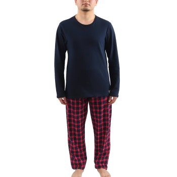 Esprit George Pyjamas Set Blå/Rød bomuld Small Herre