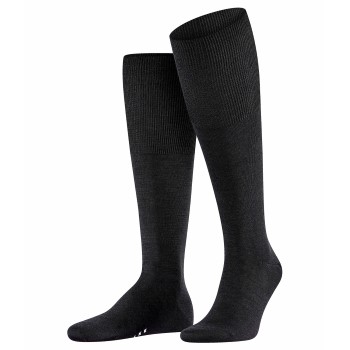 Falke Strømper Airport Knee-high Sort Str 43/44 Herre