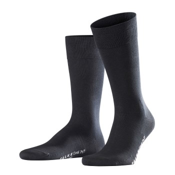 Falke Strømper Cool 24 7 Socks Sort Str 41/42 Herre