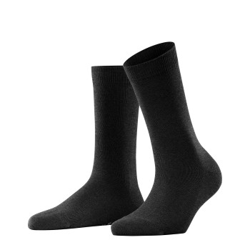 Falke Strømper Family Woman Antracit bomuld Str 39/42 Dame