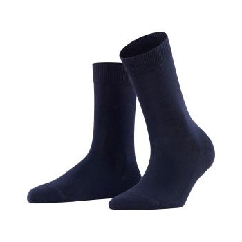 Falke Strømper Family Woman Marineblå bomuld Str 35/38 Dame