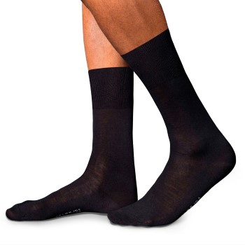 Falke Strømper No. 6 Sort Str 39/40 Herre