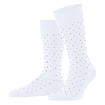Falke Strømper Perfect Tie Men Socks Hvid Str 45/46 Herre