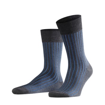 Falke Strømper Shadow Antracit bomuld Str 39/40 Herre
