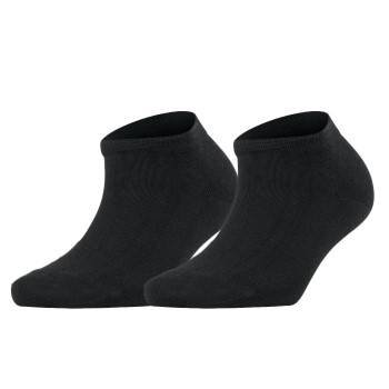 Falke Strømper 2P Women Casual Happy Sneaker Sock Sort Str 35/38 Dame