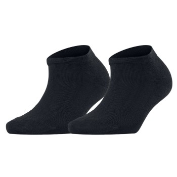 Falke Strømper 2P Women Casual Happy Sneaker Sock Marineblå Str 35/38 Dame