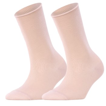 Falke Strømper 2P Women Casual Happy Sock Rosa Str 35/38 Dame