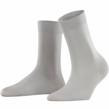 Falke Strømper 3P Women Cotton Touch Lysegrå Str 35/38 Dame
