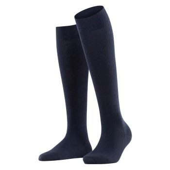 Falke Strømper Women Softmerino Knee High Marineblå Str 37/38 Dame